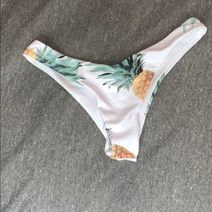 Pineapple bikini bottoms